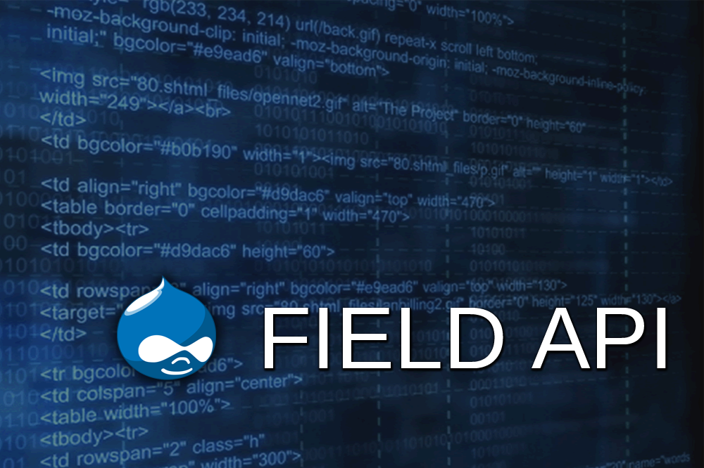 Field API D8 - Custom Formatters & Widgets