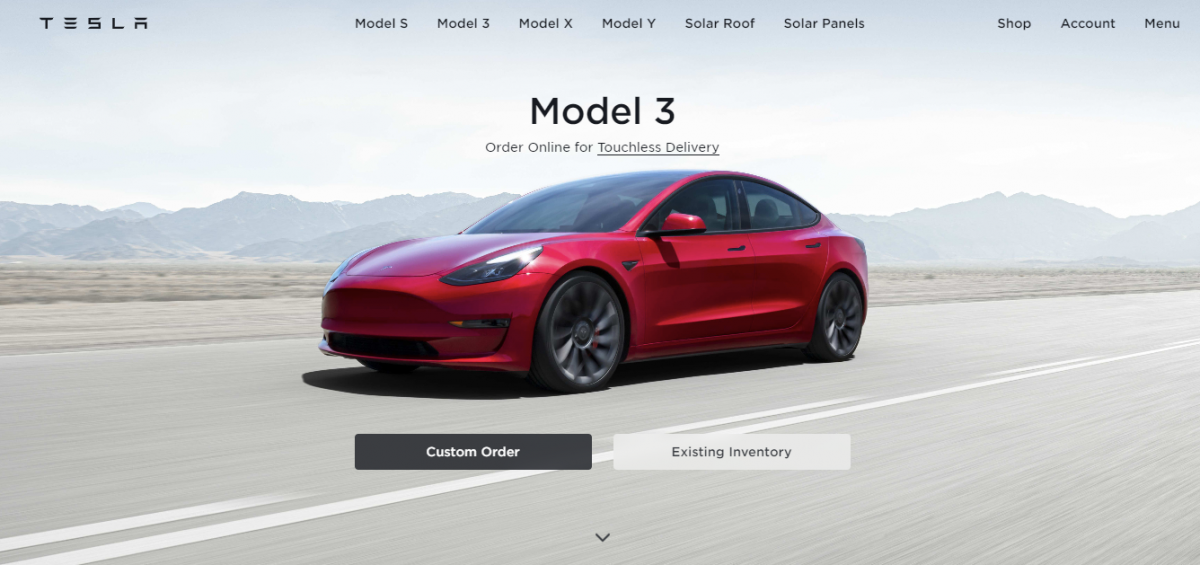 Tesla Motors Site Using Drupal