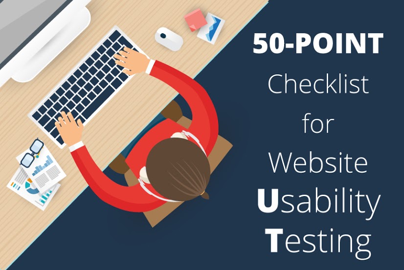 50-point Checklist for Website Usability Testing
