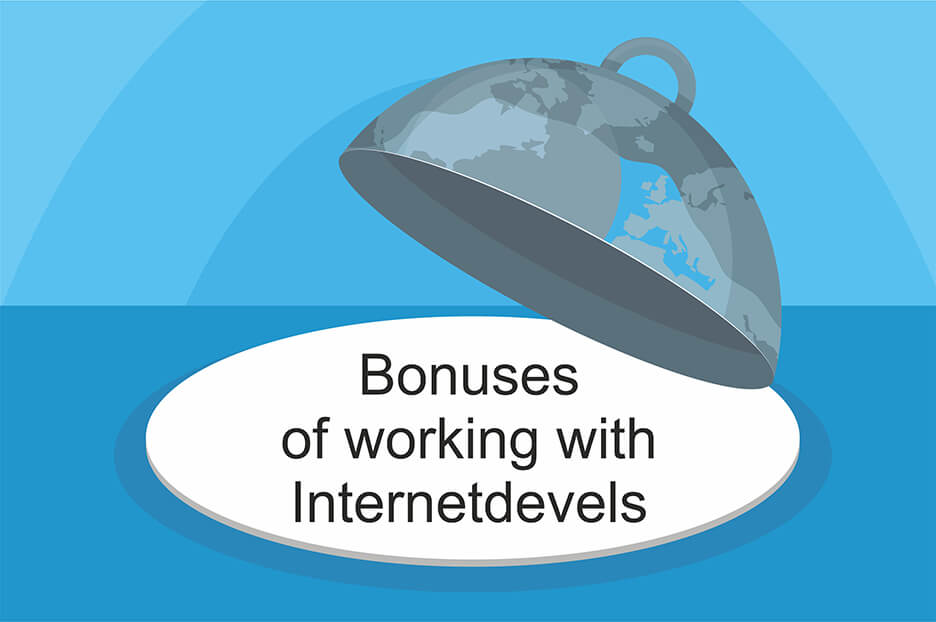 Бонуси роботи з Internetdevels