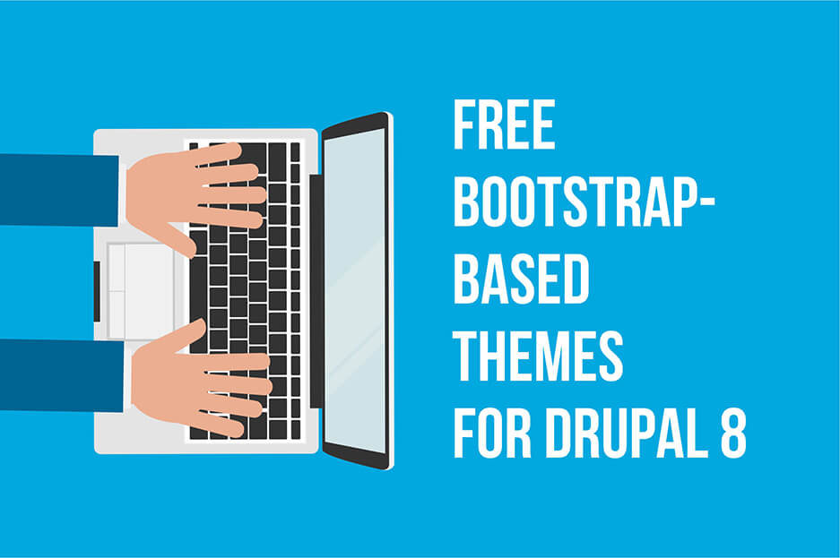 Колекція безкоштовних тем для Drupal 8 на базі Bootstrap