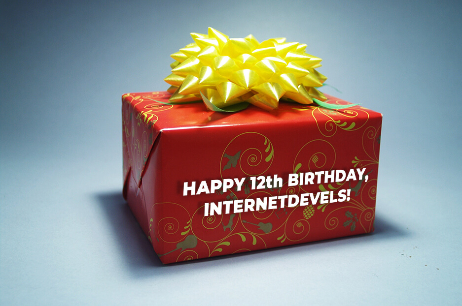 Happy 12th birthday, InternetDevels: great year wrap-up