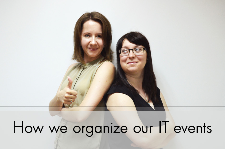 How we organize our IT events: a look behind the scenes