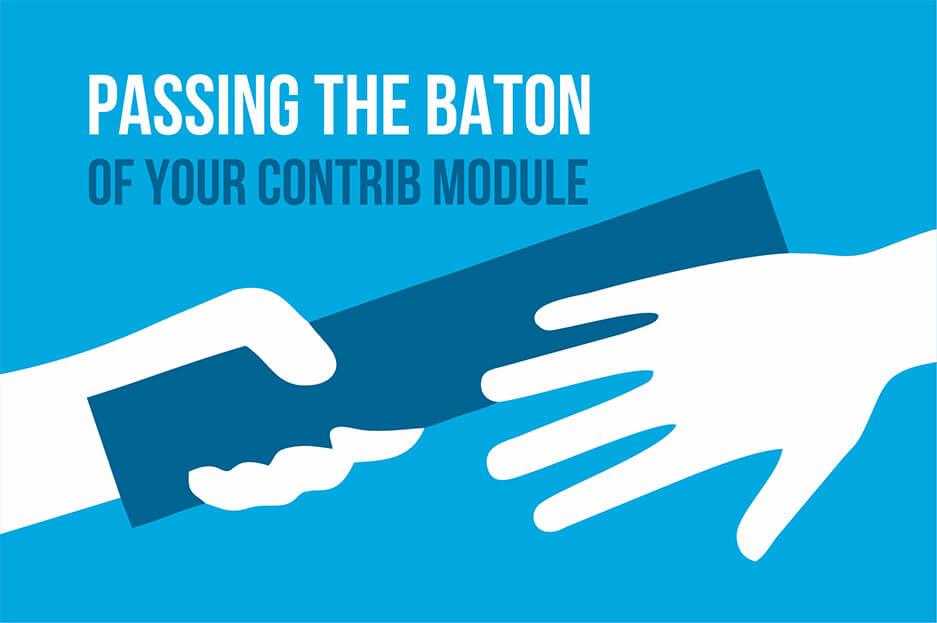 Passing the baton of your contrib module