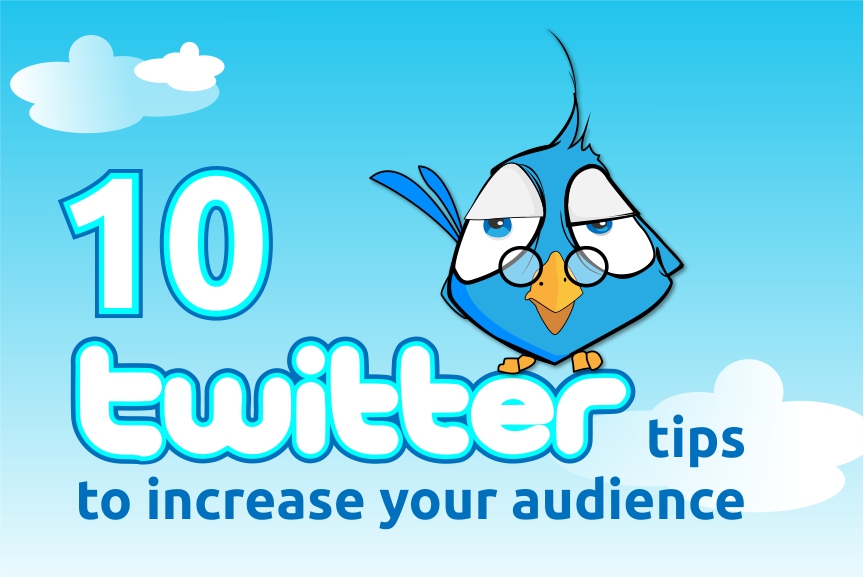 10 Twitter tips to increase your audience