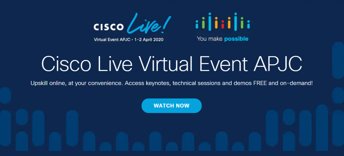 Cisco Live Virtual Event APJC