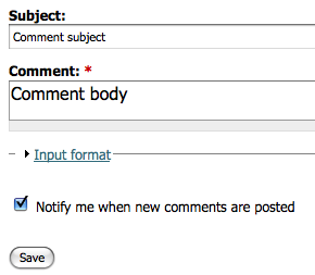 Comment Notify Drupal module