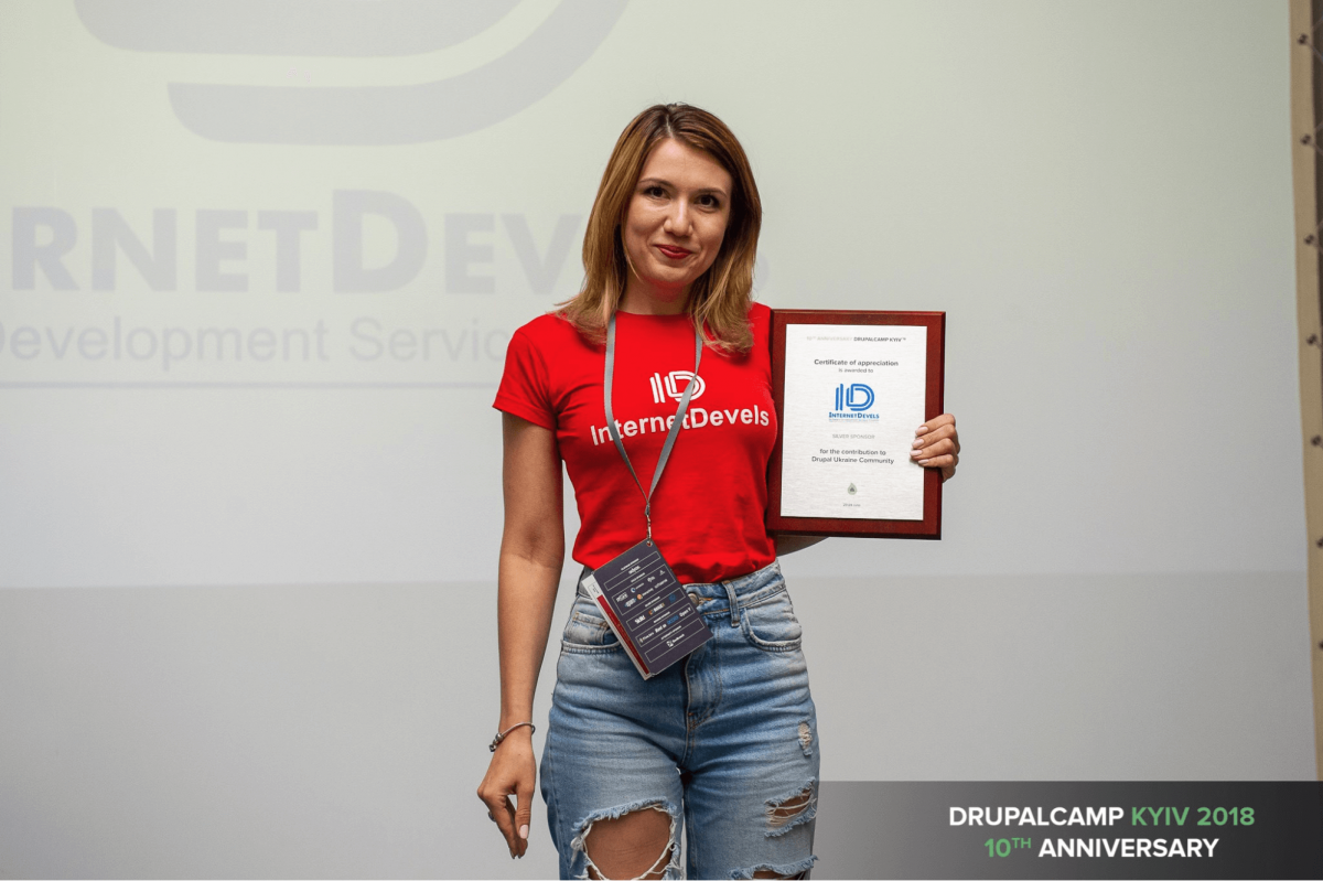 internetdevels at drupal camp kyiv 2018