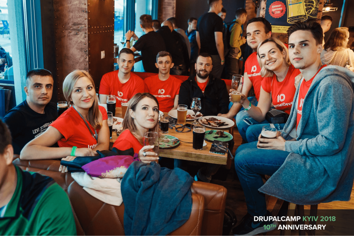 internetdevels at drupal camp kyiv 2018