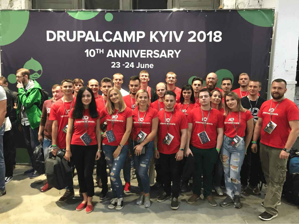 internetdevels at drupal camp kyiv 2018