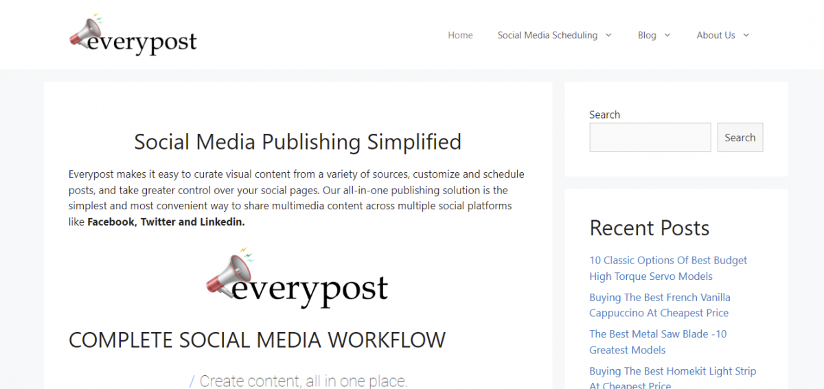 social media management tools everypost