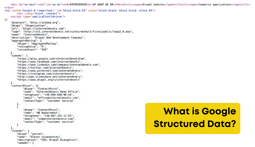 What is Google Structured Data