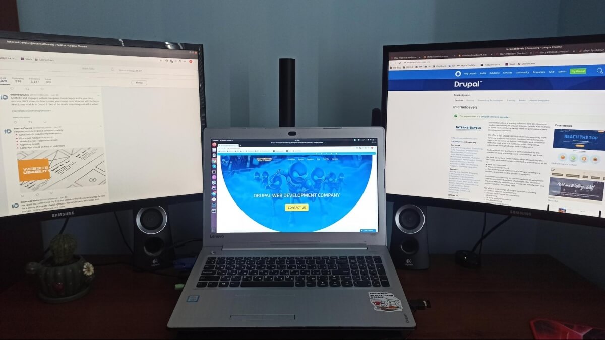 InternetDevels remote home office in times of quarantine