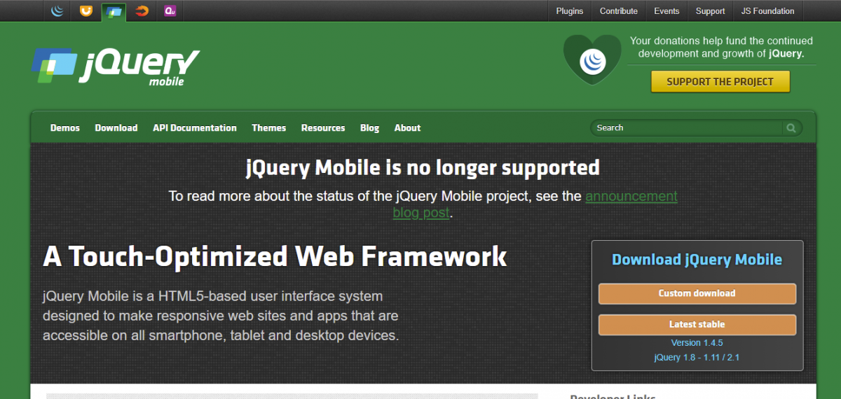 jQuery Mobile