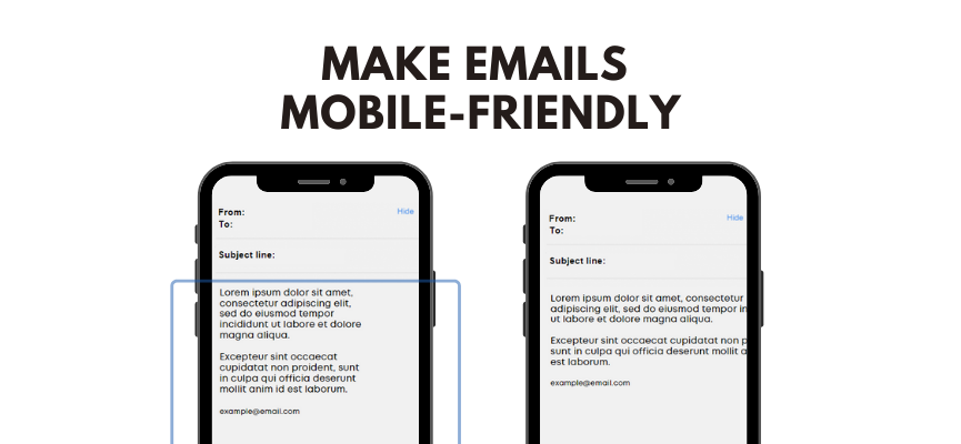 Make emails mobile-friendly