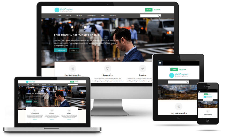 MultiPurpose Zymphonies Theme