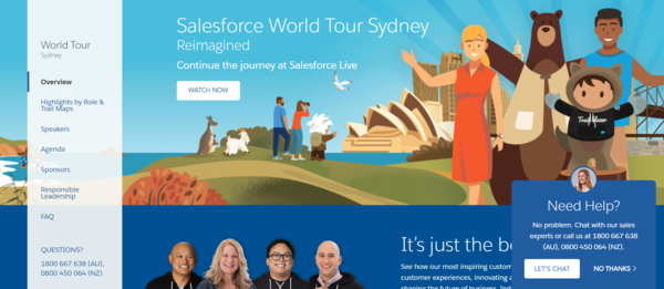 Salesforce World Tour Sydney