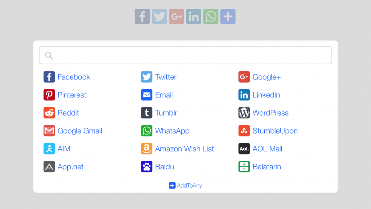 AddToAny Share Buttons Social Media Integration Module in Drupal