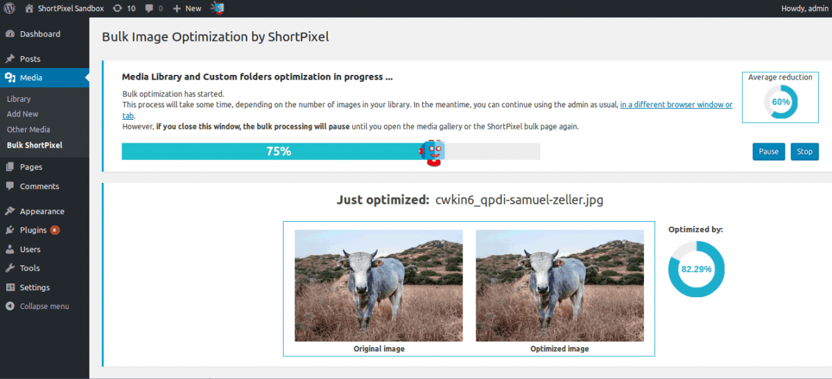 ShortPixel — image optimization plugin for WordPress