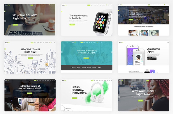 Startit WordPress technology theme