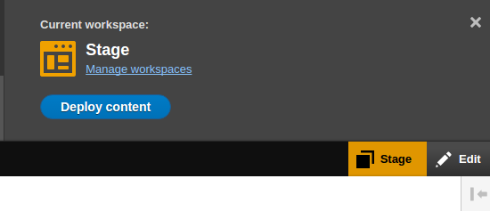 Workspaces - Drupal 8-6-0