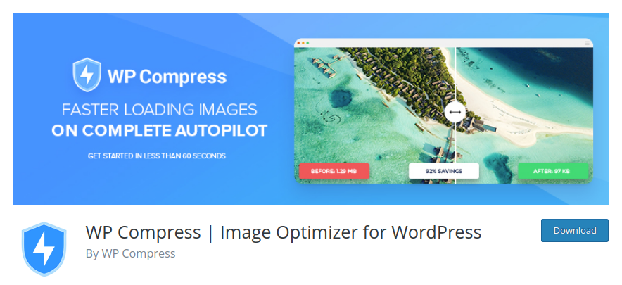 WPCompress — image optimization plugin for WordPress