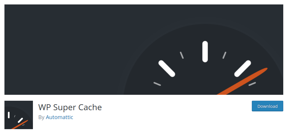 WP Super Cache plugin