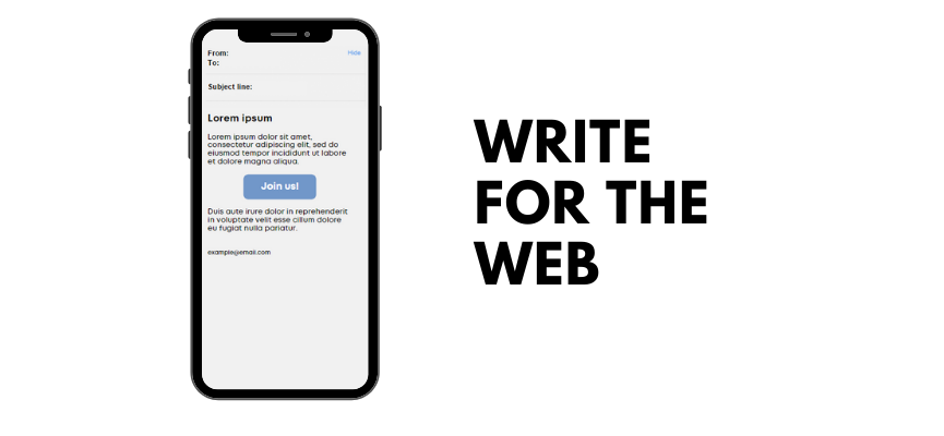 Write for the web